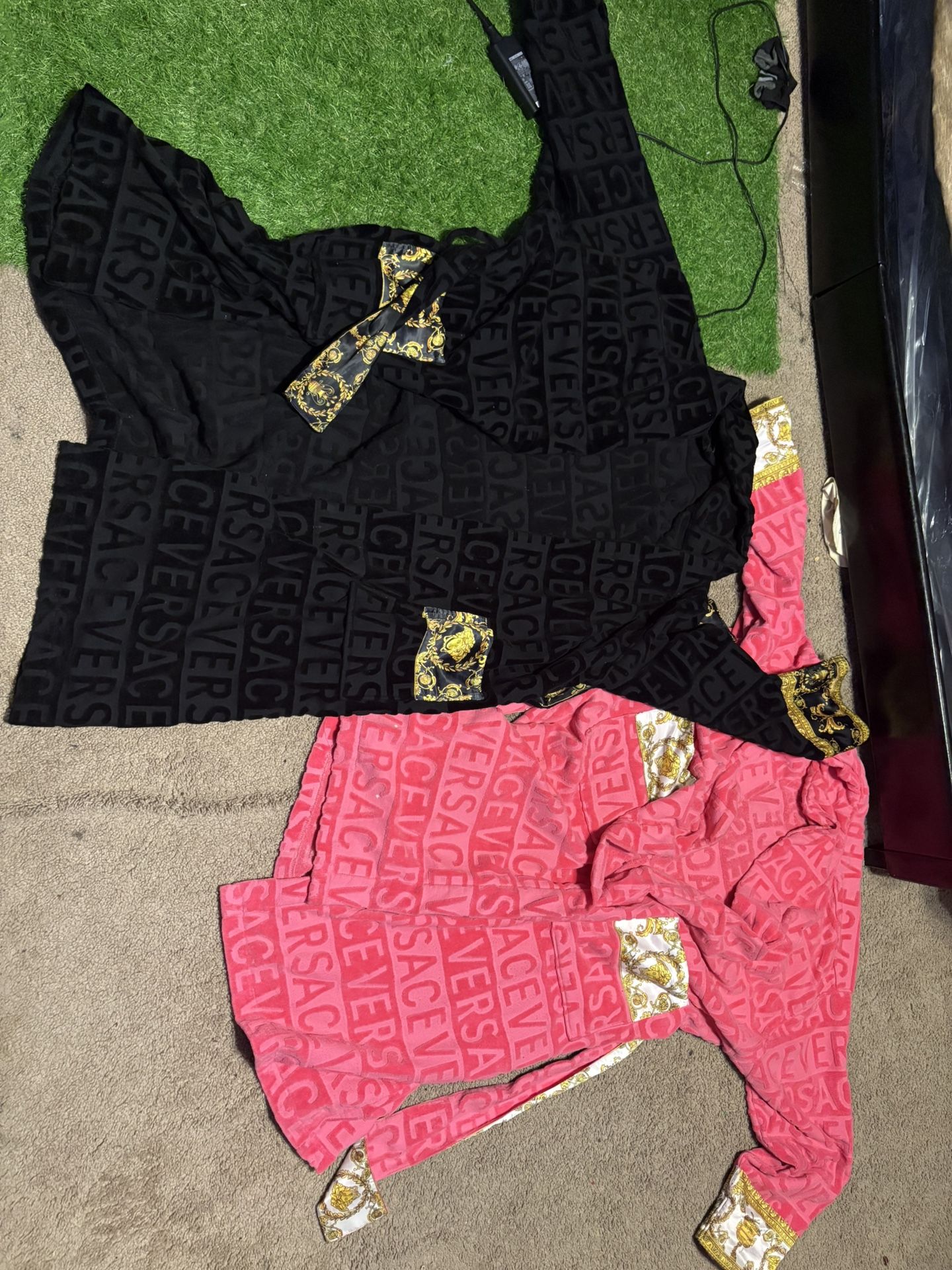His And Hers Matching Set Versace Robes