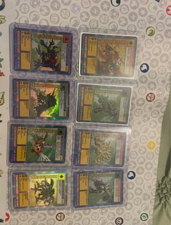 Digimon-digi-battle foil cards