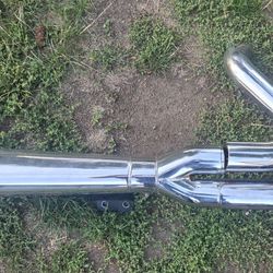 Vance And Hines Exhaust Harley Davidson Twin Cam Softail