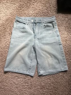 Men’s light blue jorts size 28