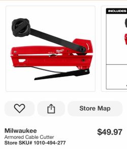 Milwaukee Armored Cable Cutter