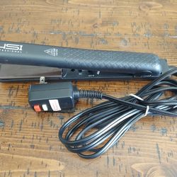 HSI Professional E038-M 1 inch  Ceramic Flat Iron Hair Straightener
