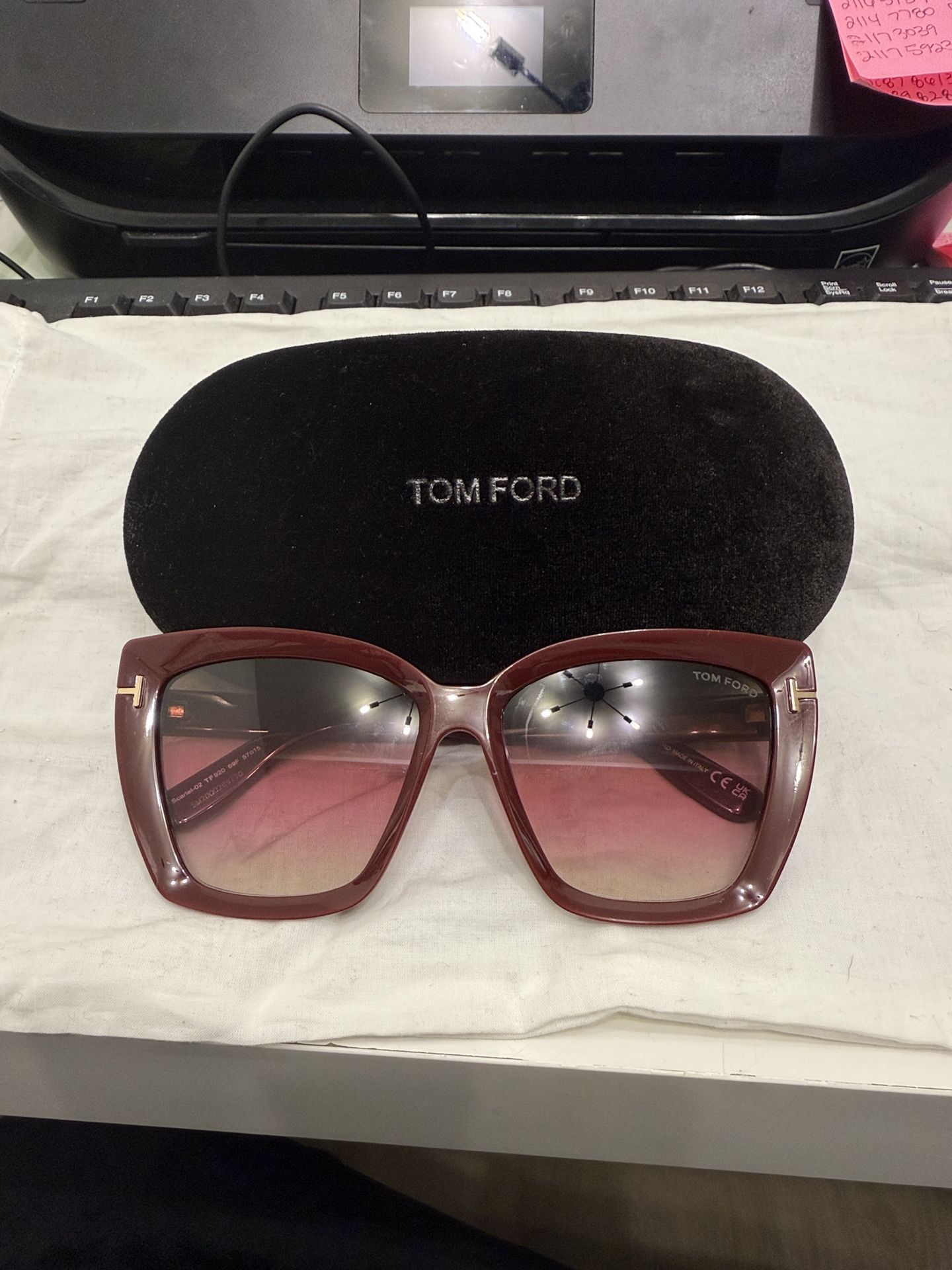 Authentic Tom Ford Scarlet 02 Sunglasses
