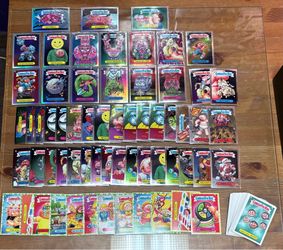 Garbage Pail Kids Card Collection - Chrome & Paper