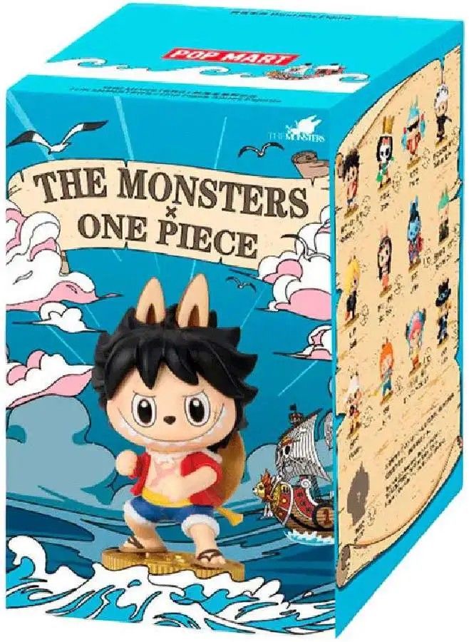 New Pop Mart Authenti Labubu The Monsters x One Piece Mystery Pack (1 Blind Box)