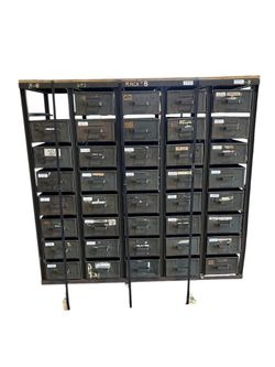 Steel stack bin drawer system