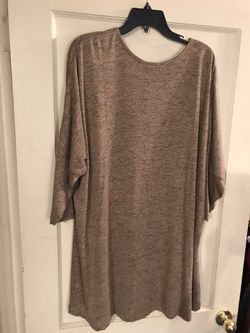 Brown and Black tunic.