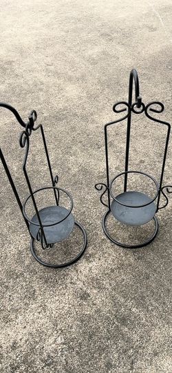 Hanging Candle Holder Stands