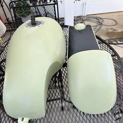 Fiberglass Motorcycle Tank And Seat