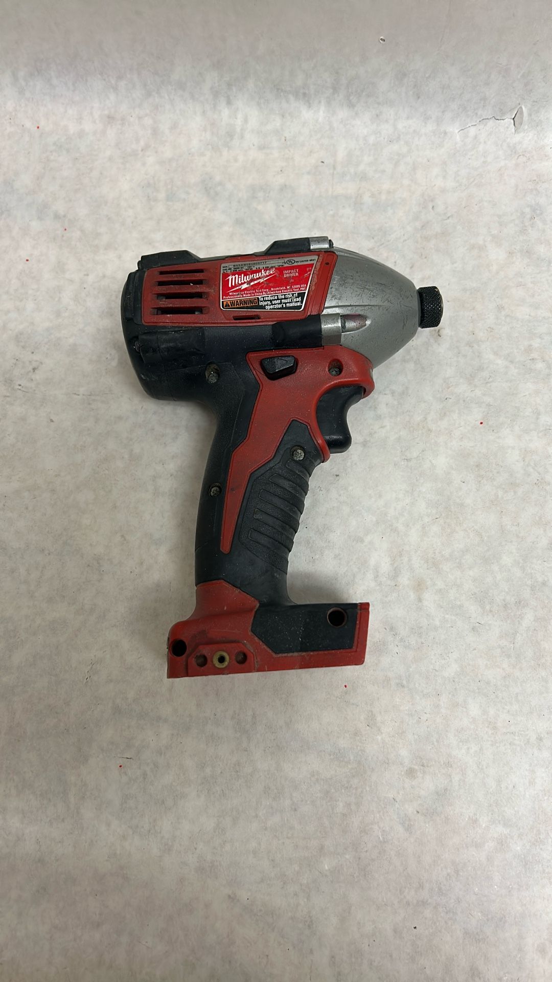 Milwaukee Impact Driver 2650-20 tool only