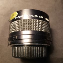 Vivitar MC 75-205mm 2x Matched Multiplier Teleconverter Lens