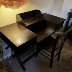 Wooden Vanity/ Desk