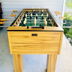 Foosball Table With Balls 