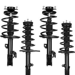BDFHYK 2PCS Front and 2PCS Rear Shock Absorbers kit Compatible with Toyota 2010-2011 Camry 2.5L l4, 2007-2011 Camry 2.4L l4 Replacement Struts Shocks 