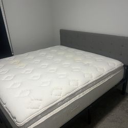 King Size Bed Headboard & frame 