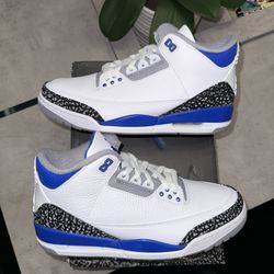 Jordan 3 Racer Blue Size 9.5 