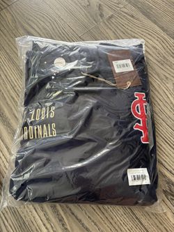 Xl ST Louis  Cardinals  Navy Blue Hoodie 