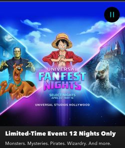 Universal Studios Fanfest Nights