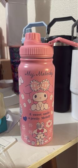 My Melody Pink Stainless Steel Water Bottle