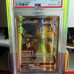Dragonite Ex PSA10