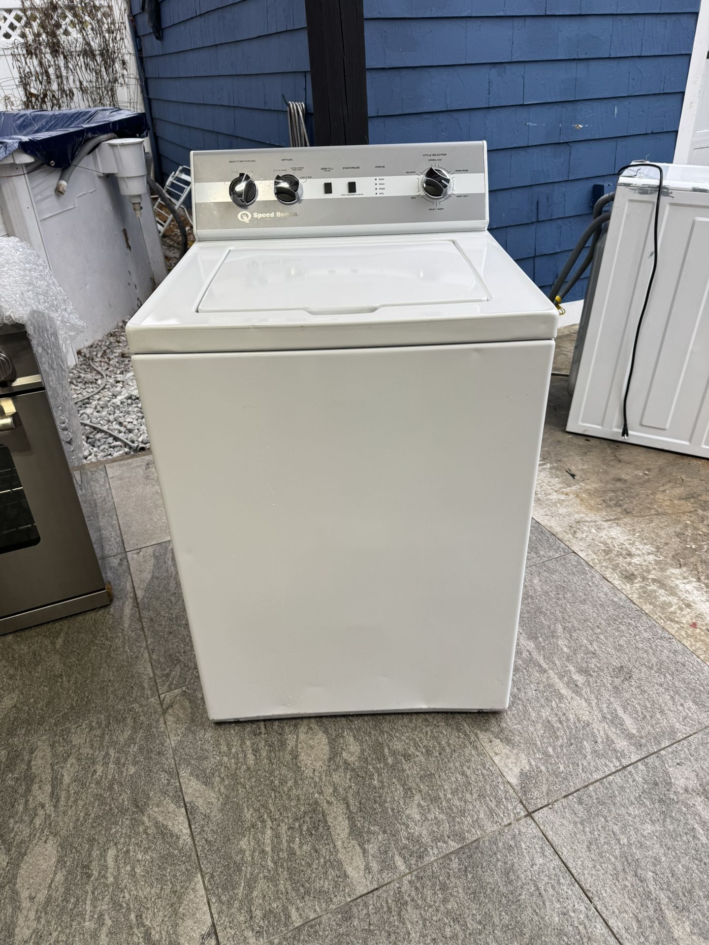 Speed Queen Commercial Washer Almost New 3.2 Cubic Feet One Receipt For 90 Days Warranty 