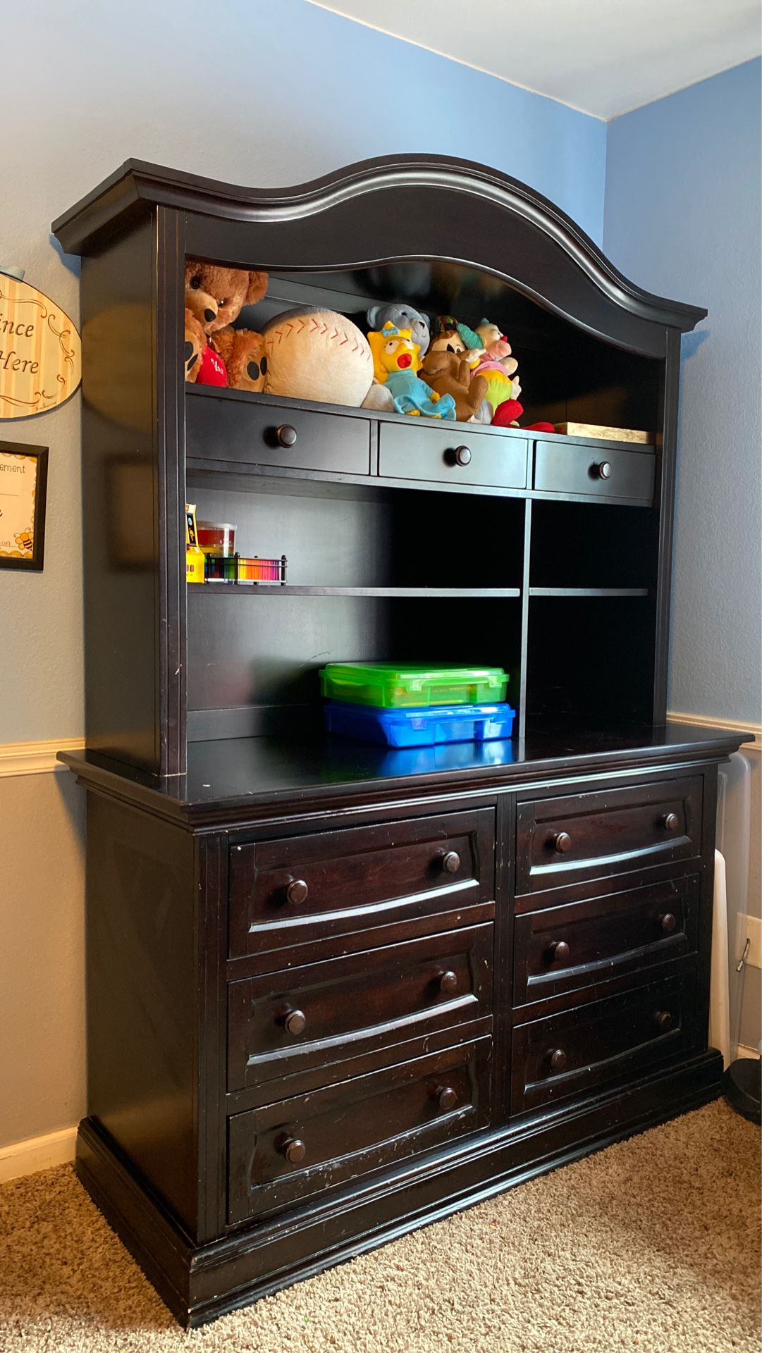 Baby appleseed dresser top