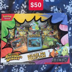 ascended heroes first partners deluxe pin collection