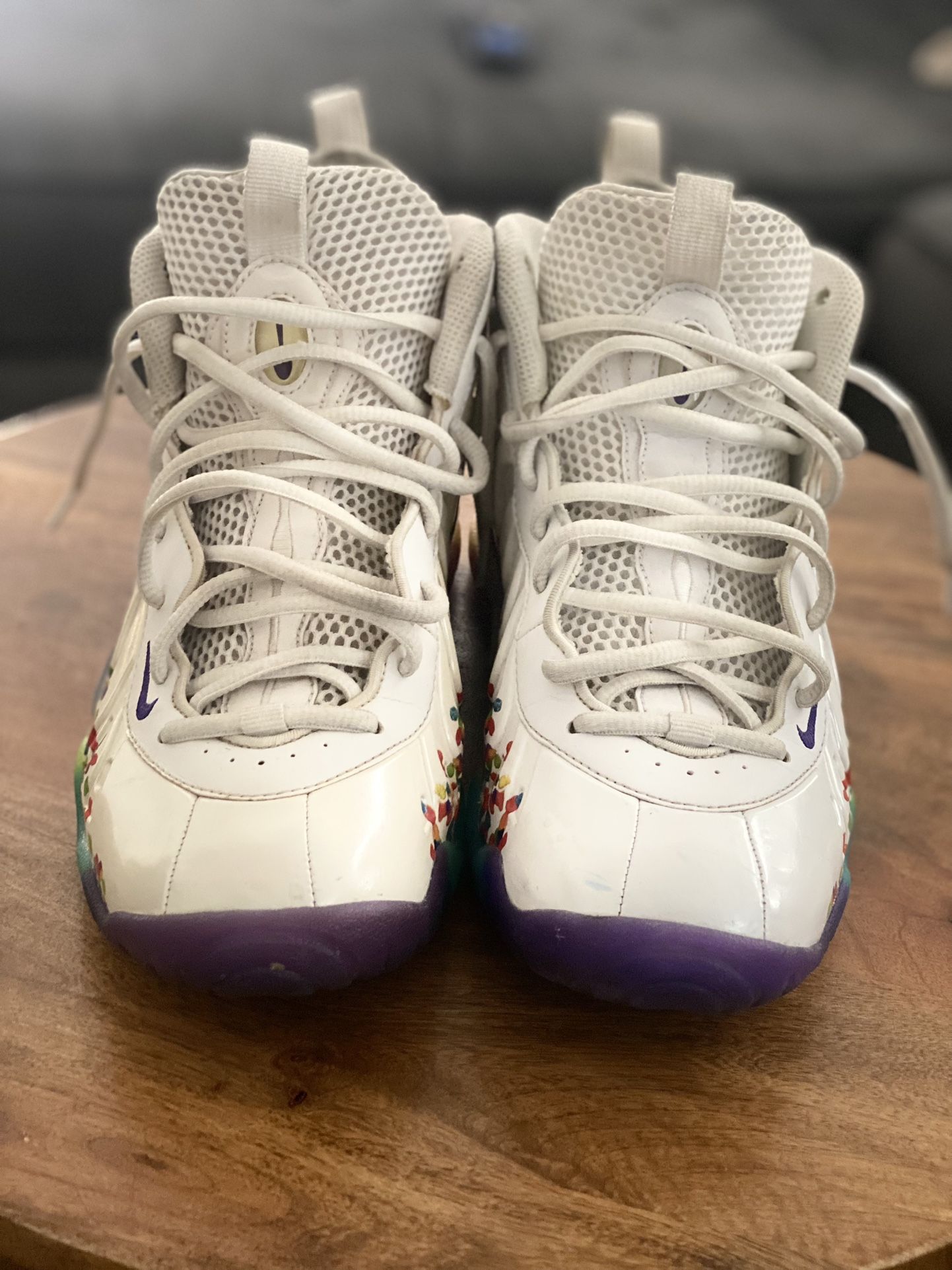 Nike Air Foamposite One White Fruity Pebbles for Sale in Milwaukee WI OfferUp