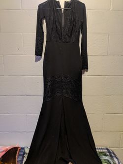 Long black Dres