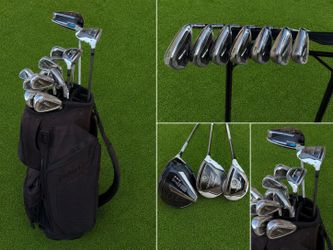 TaylorMade SIM Max 2 Iron Set + SIM Max Driver RBZ Woods Right Handed Golf Clubs
