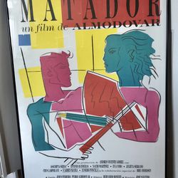 Pedro ALMODÓVAR’s MATADOR Original, Movie Poster