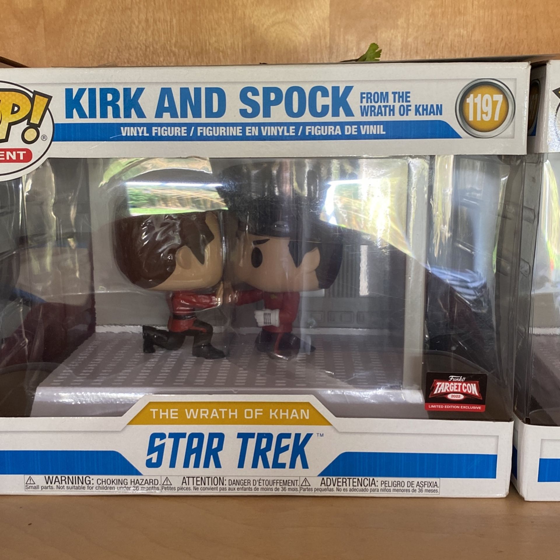 Funko Pop Moment Kirk and Spock #1197