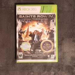Saints Row 4 National Treasure Edition 2 Discs Xbox 360 Complete 