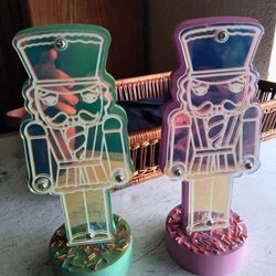 Set Of Sprinkle Shop  Acrylic Nutcrackers 