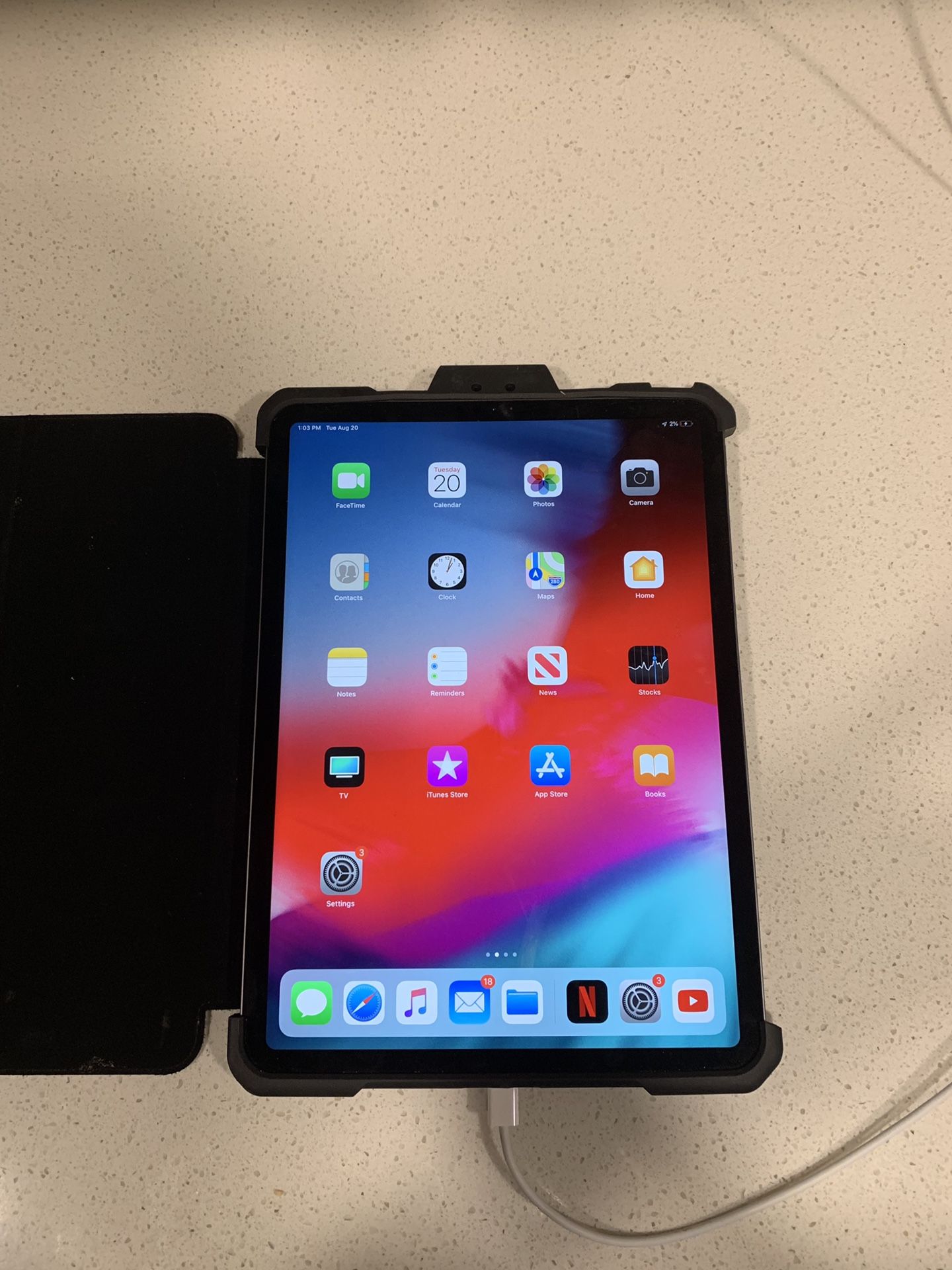 Brand new IPad Pro with Zagg blu tooth key board and case for sale
