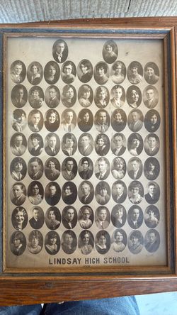 1928 Lindsay high school