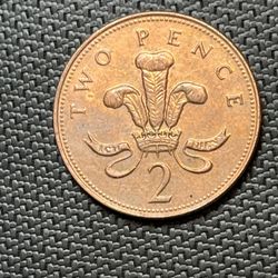 2001 Two Pence Coin 
