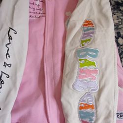 Wedding Cake Wake And Bake Letterman Jacket 