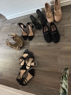 Mixed Women's Shoe Lot – 7 pairs