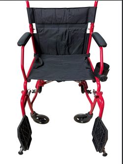 Lightweight transport wheelchair