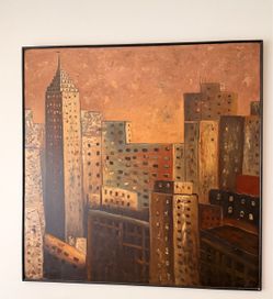 New York City Skies Painting