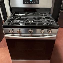 SAMSUNG 5 BURNERS STOVE STAINLES STEEL, PLUS FREE SHIPPING AND INSTALLATION 