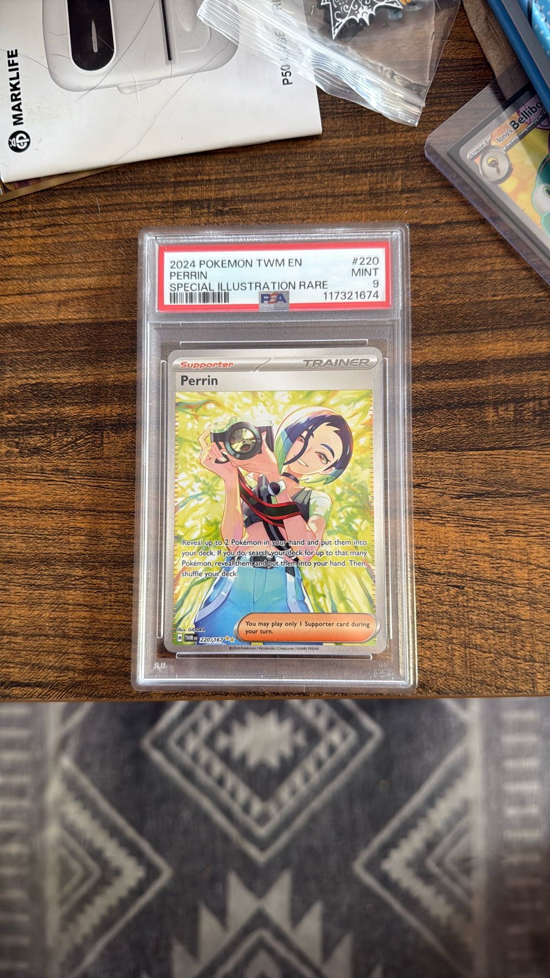 Perrin Pokemon Card