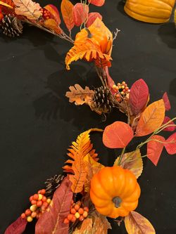 7’ fall / autumn garland