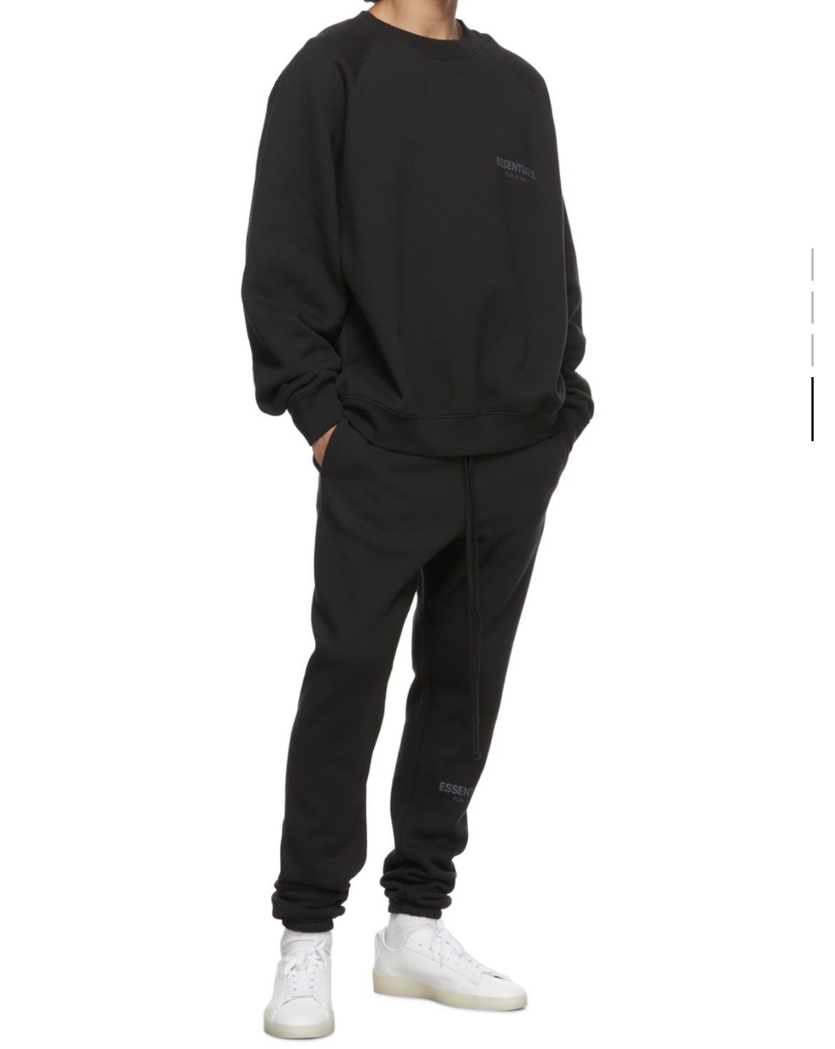 FOG Essentials Core Collection Black Sweatpants