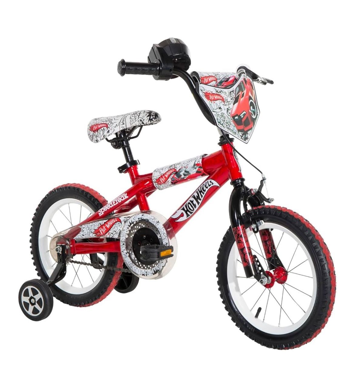 Dynacraft Hot Wheels 14-Inch Boys BMX Bike for Age 3-7 Years