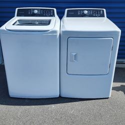 FRIGIDAIRE TOP LOAD WASHER AND DRYER 
