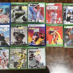 Xbox And Ps4/5 Video Games 