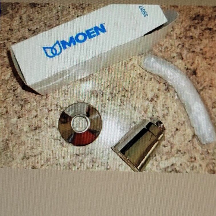 Moen 92511 Shower Head Arm & Wall Plate Chrome NEW in Box. Buy (3) $5 items for $10