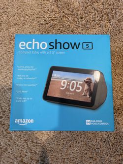 Amazon Echo Show 5, Smart display, Designed for Alexa Brand New